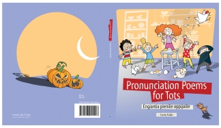 Illustrations and book design for "Pronunciation Poems for Tots" by Candy Kallio. Published by Finn Lectura, 2011.